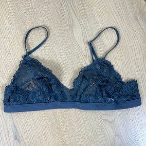 Savage X Fenty Gray Lace Bra
